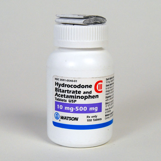 Hydrocodone 10 mg / 500 mg